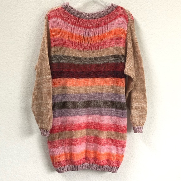 Free People Bright It Up Sweater Mini Dress Size Small - Picture 4 of 8